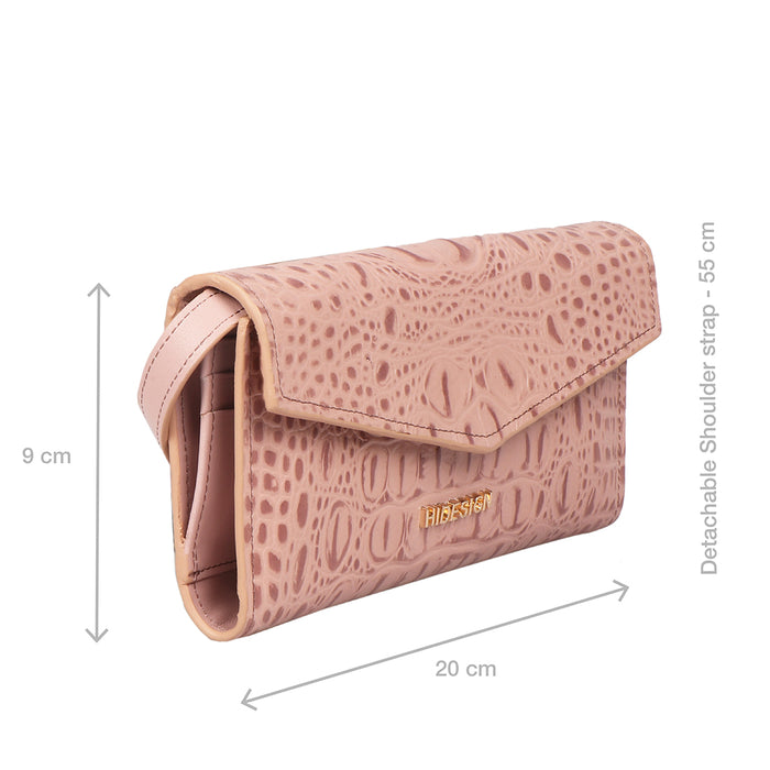 Hidesign MARTINI W1 SLING WALLET Pink