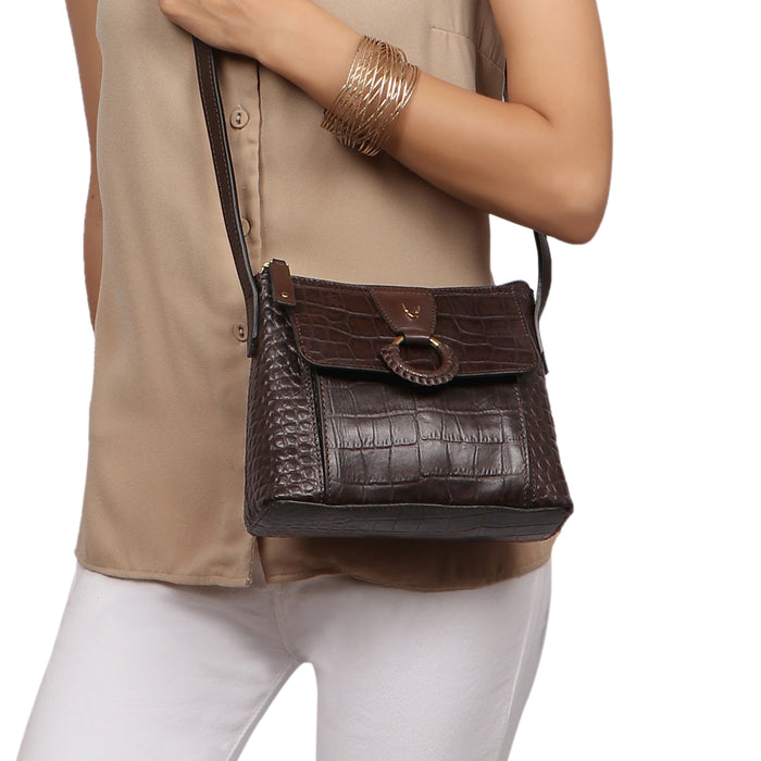 Hidesign MEDELLIN 04 CROSSBODY Brown