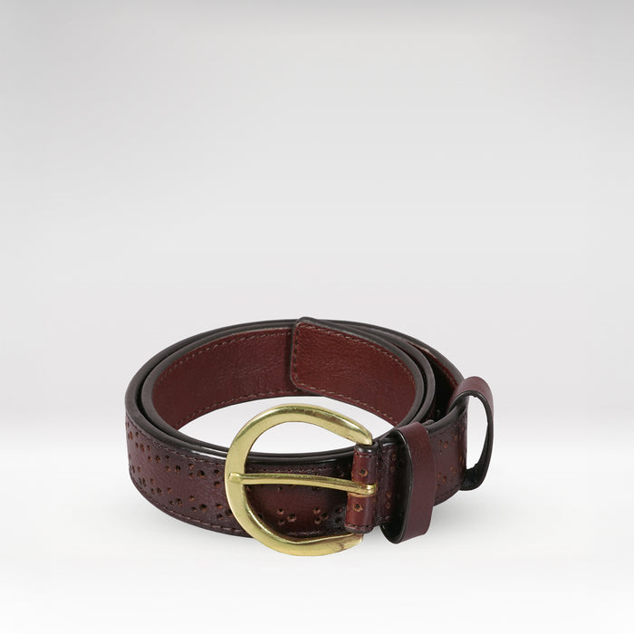 hidesign MERIDA NON-REVERSIBLE BELT Tan
