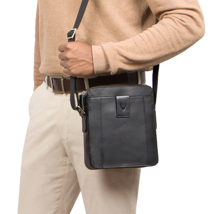 Hidesign MESSI 02 SB CROSSBODY Black