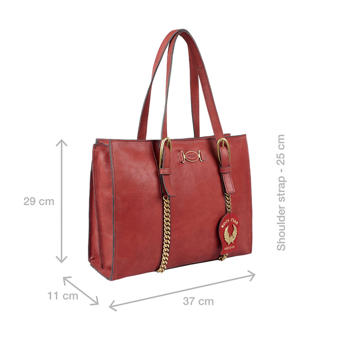 Hidesign METAL 04 TOTE BAG Marsala