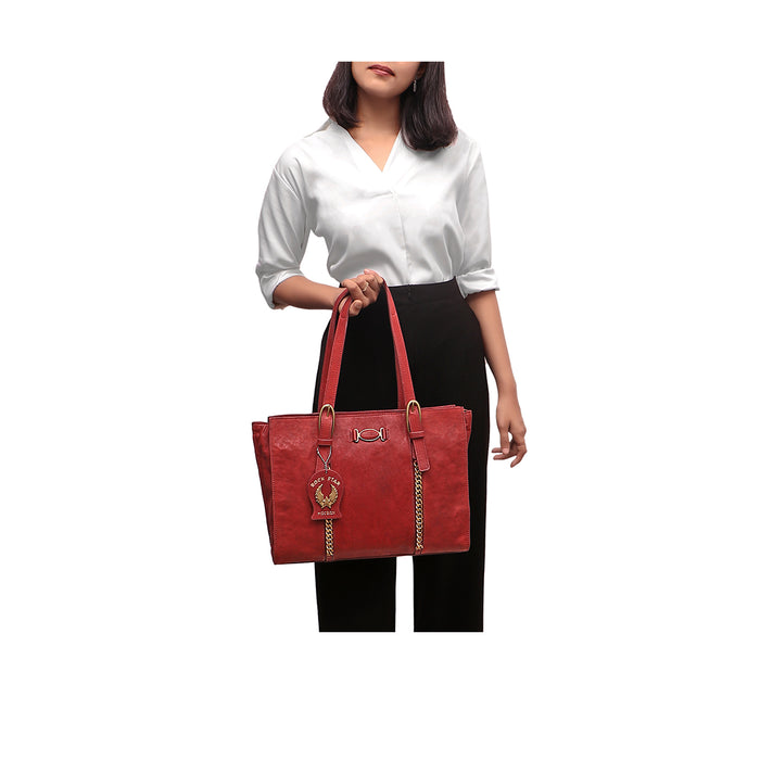 Hidesign METAL 04 TOTE BAG Marsala