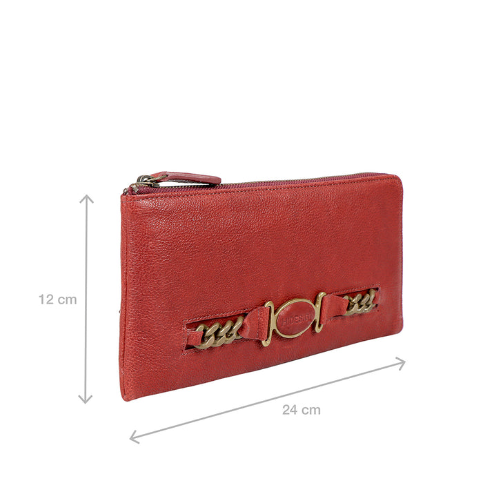Hidesign METAL W1 L-ZIP AROUND WALLET Marsala