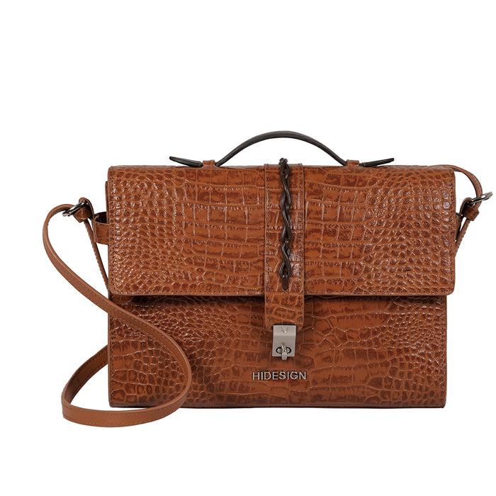 hidesign MICHIKO 02 SHOULDER BAG Tan