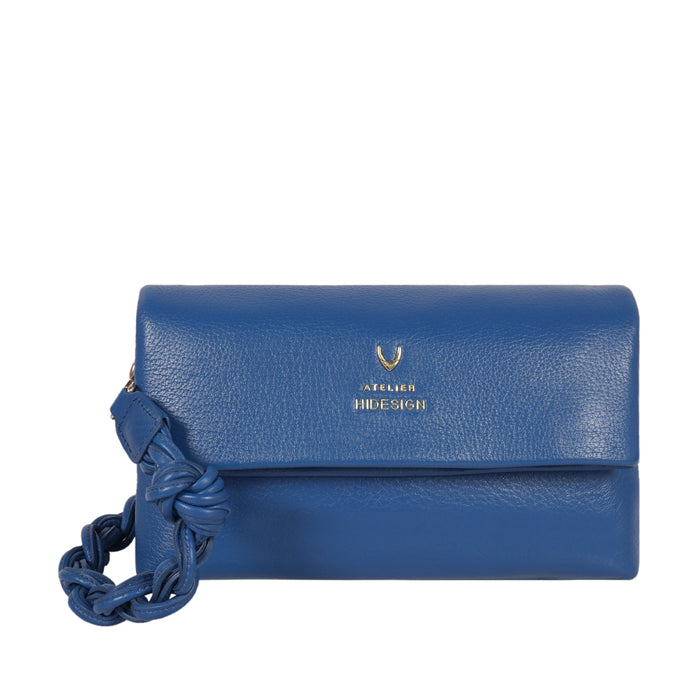 Hidesign MILOS 01 SHOULDER BAG Blue