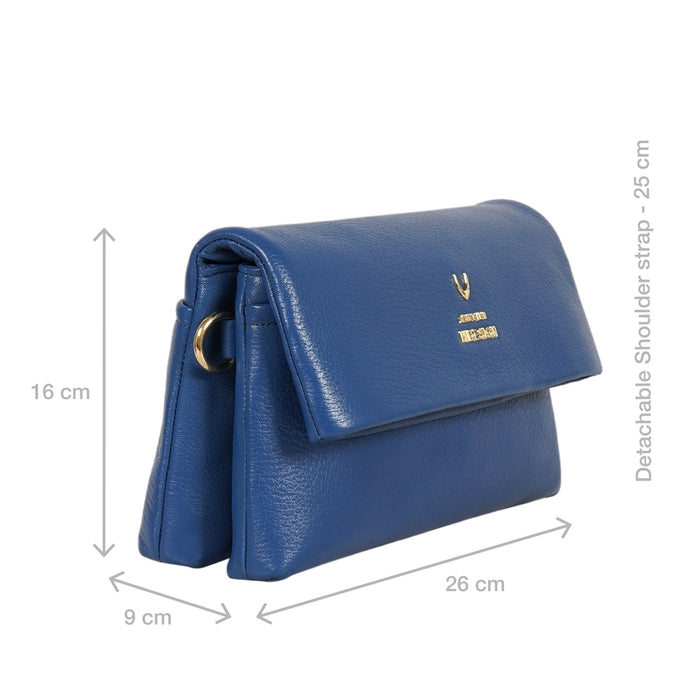Hidesign MILOS 01 SHOULDER BAG Blue