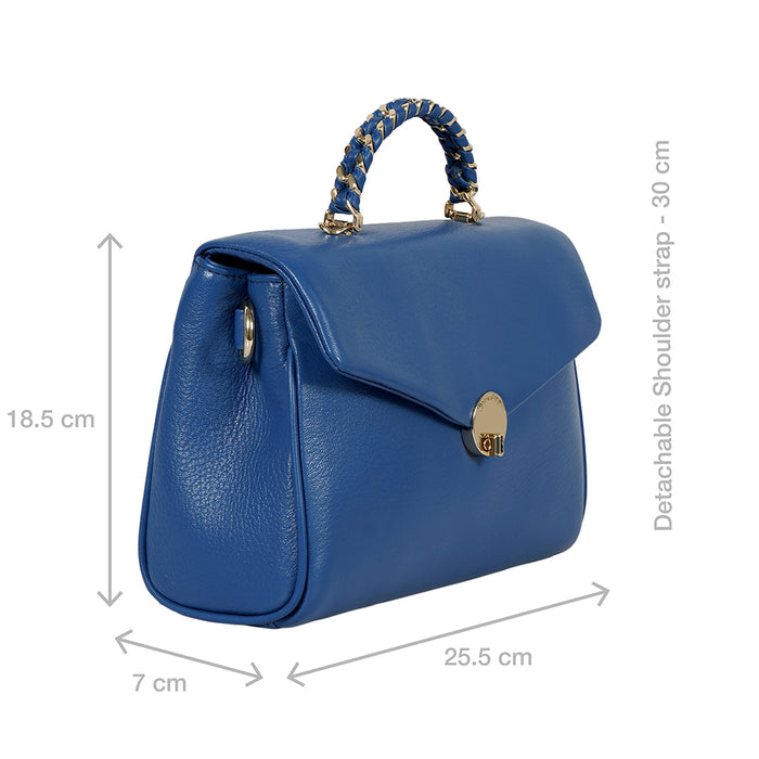 Hidesign MILOS 02 SHOULDER BAG Blue