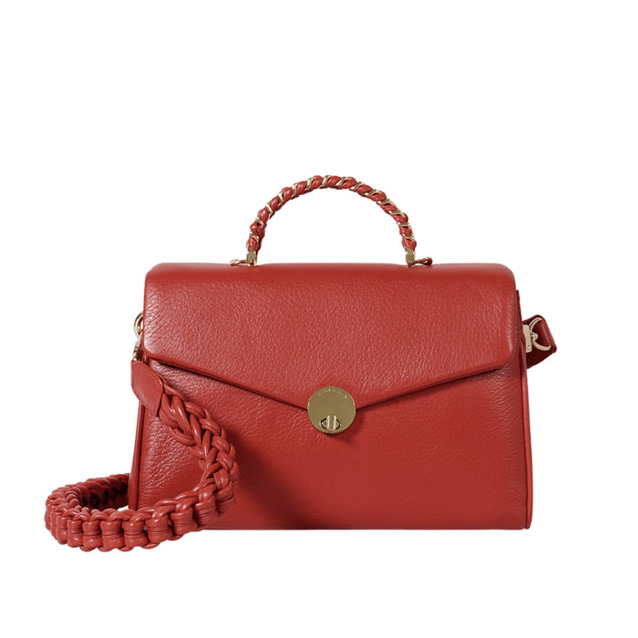Hidesign MILOS 02 SHOULDER BAG Red