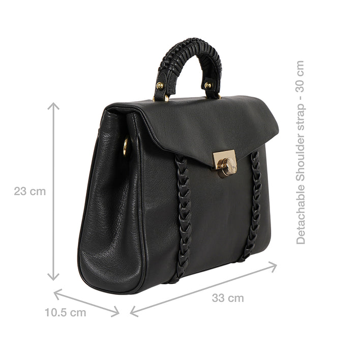 Hidesign MILOS 03 SHOULDER BAG Black