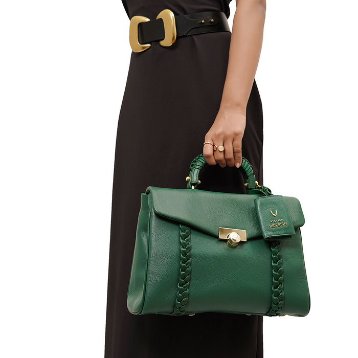 hidesign MILOS 03 SHOULDER BAG Green
