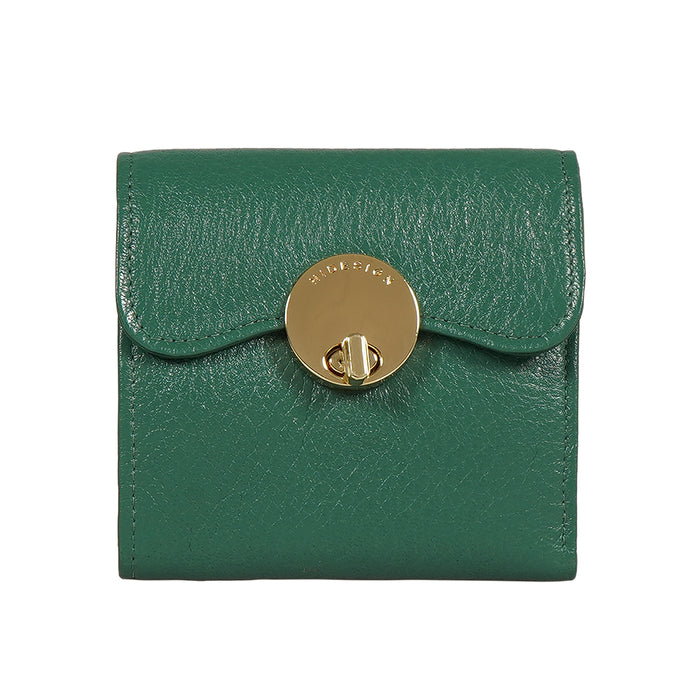 Hidesign MILOS W4 TRI-FOLD WALLET Green