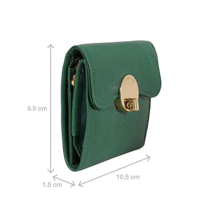 Hidesign MILOS W4 TRI-FOLD WALLET Green