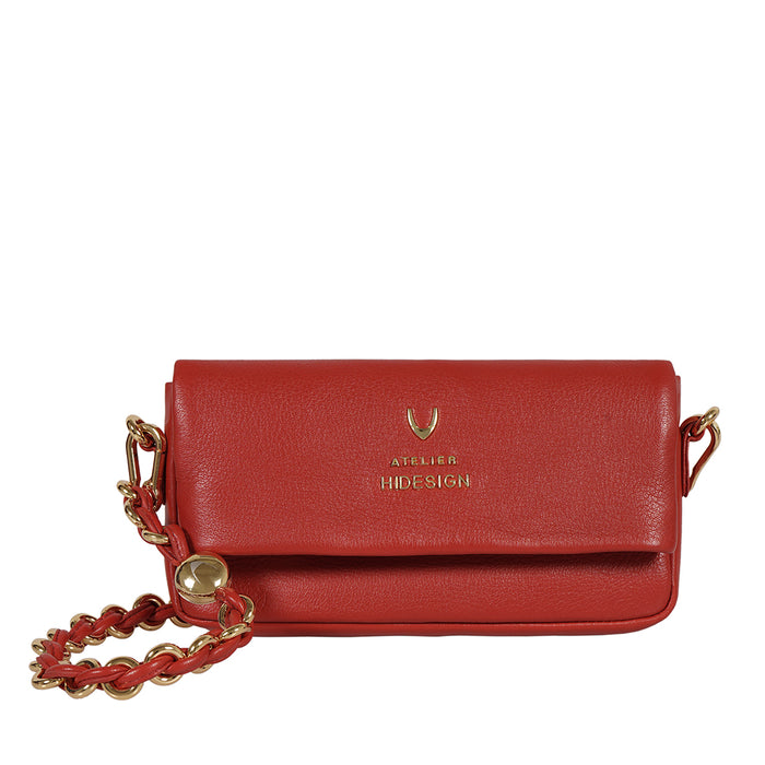 Hidesign MILOS W5 SLING WALLET Red