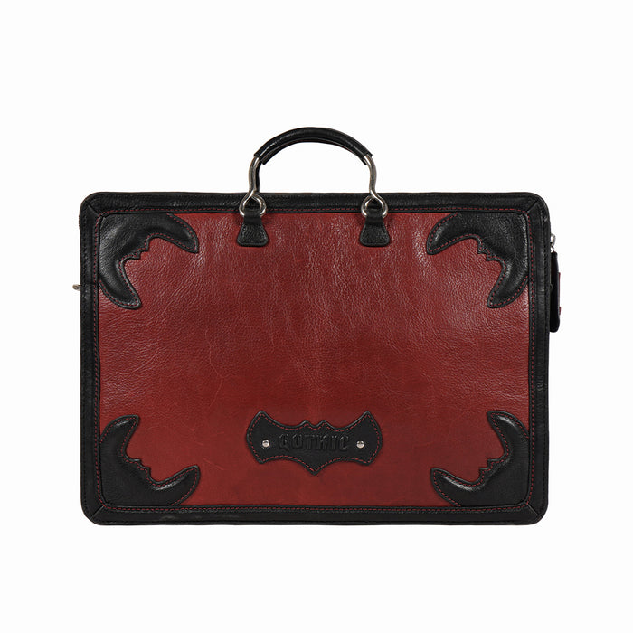 Hidesign MIYU 01 SMALL BRIEFCASE Red