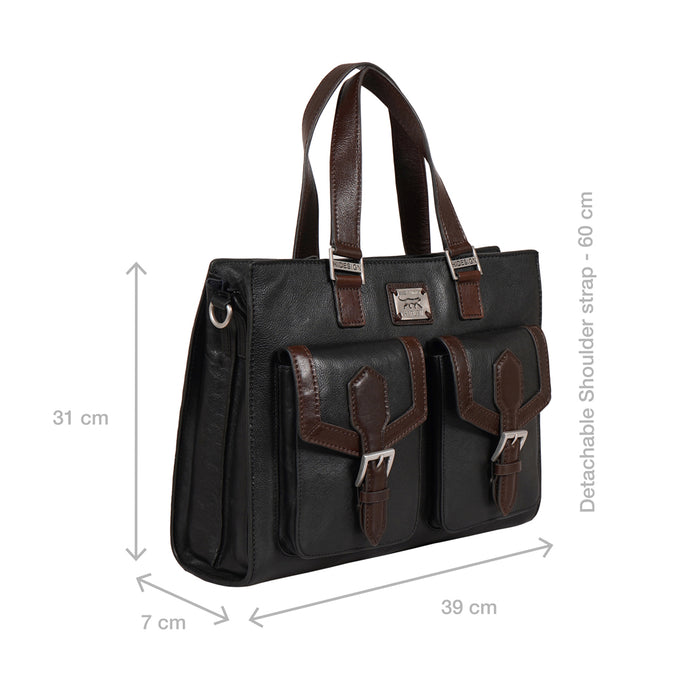 Hidesign MJ 02 BRIEFCASE Black