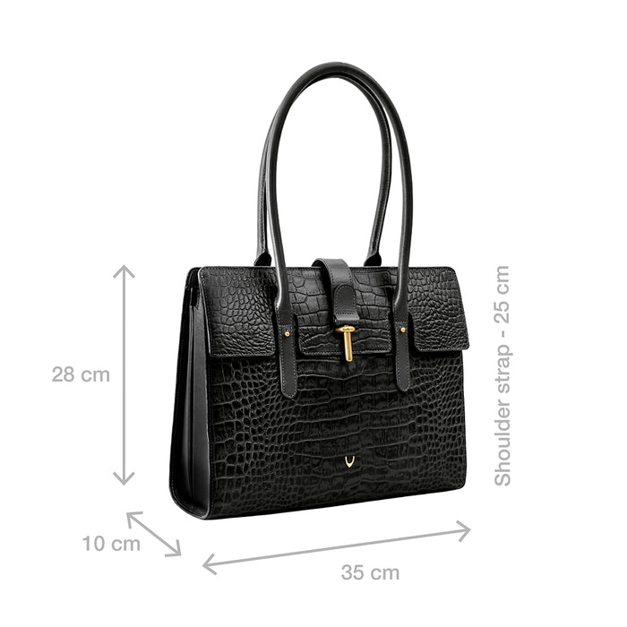 Hidesign MOCHA 02 TOTE BAG Black