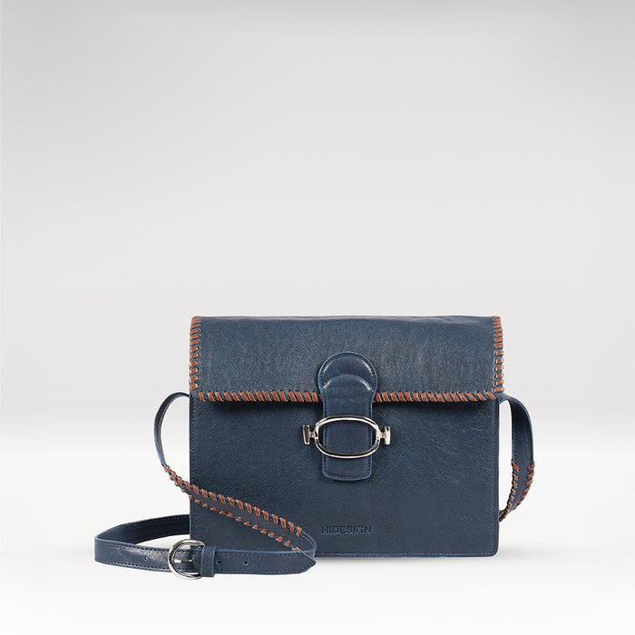 hidesign MOON 02 CROSSBODY Blue