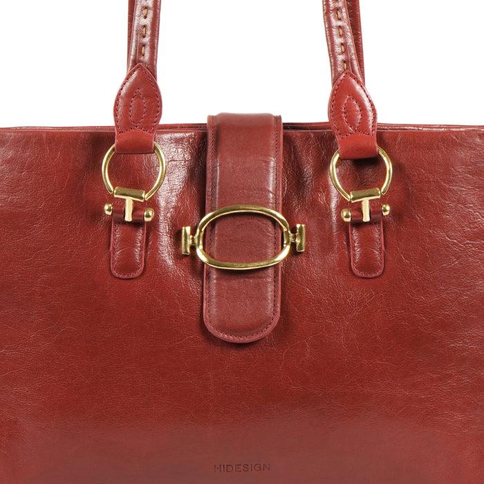 Hidesign MOON 04 TOTE BAG Red