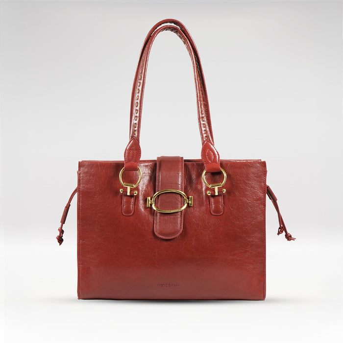 hidesign MOON 04 TOTE BAG Red