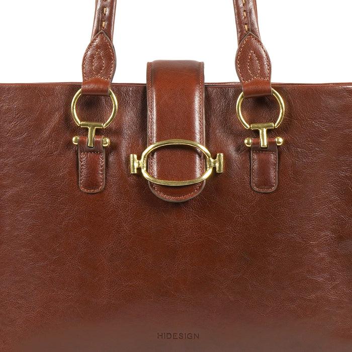 Hidesign MOON 04 TOTE BAG Tan