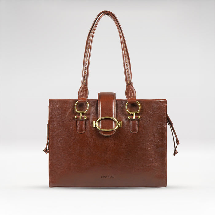 hidesign MOON 04 TOTE BAG Tan