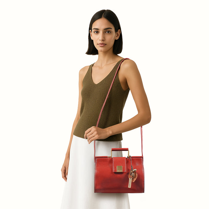 Hidesign MOSAIC 01 SLING BAG Red