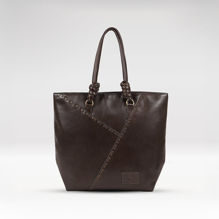 hidesign MOSAIC 02 TOTE BAG Brown
