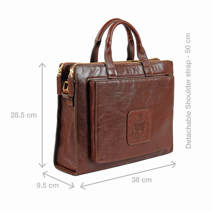 Hidesign MOSAIC 03 BRIEFCASE Tan
