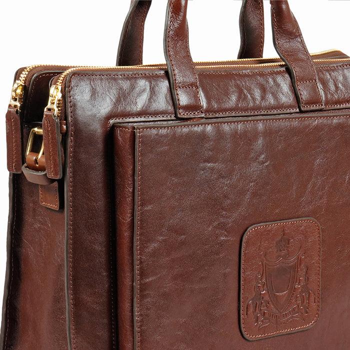 Hidesign MOSAIC 03 BRIEFCASE Tan