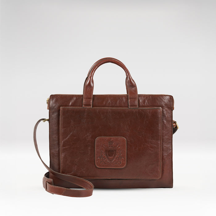 hidesign MOSAIC 03 BRIEFCASE Tan