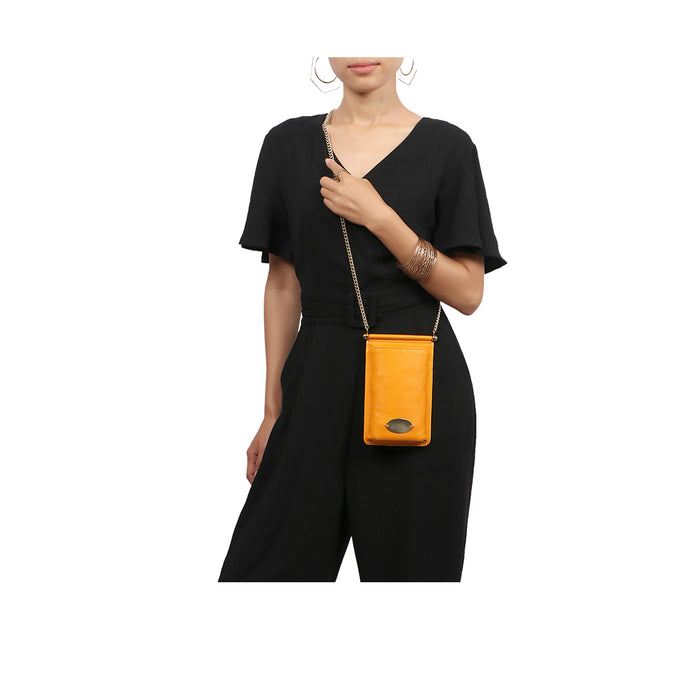 Hidesign MYKONOS SLING BAG Yellow