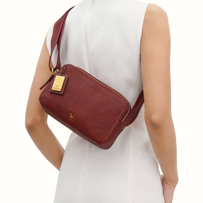 Hidesign NAVIGLI 01 CROSSBODY Marsala
