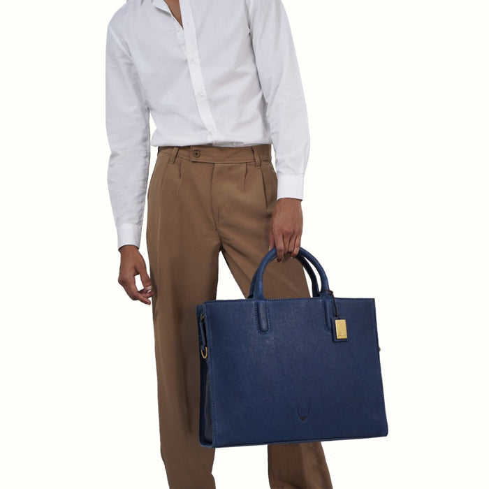 Hidesign NAVIGLI 03 LAPTOP BAG Blue