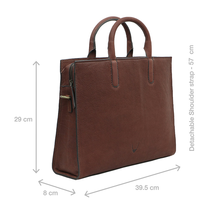 Hidesign NAVIGLI 03 LAPTOP BAG Medium Brown