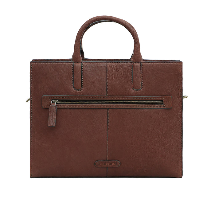 Hidesign NAVIGLI 03 LAPTOP BAG Medium Brown