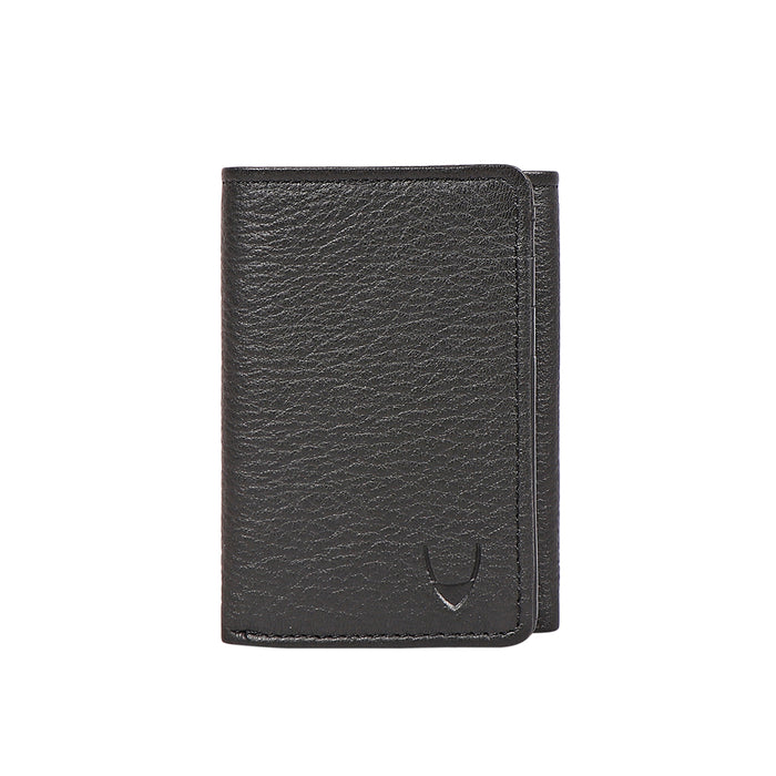Hidesign OSHUN W3 TRI-FOLD WALLET Black