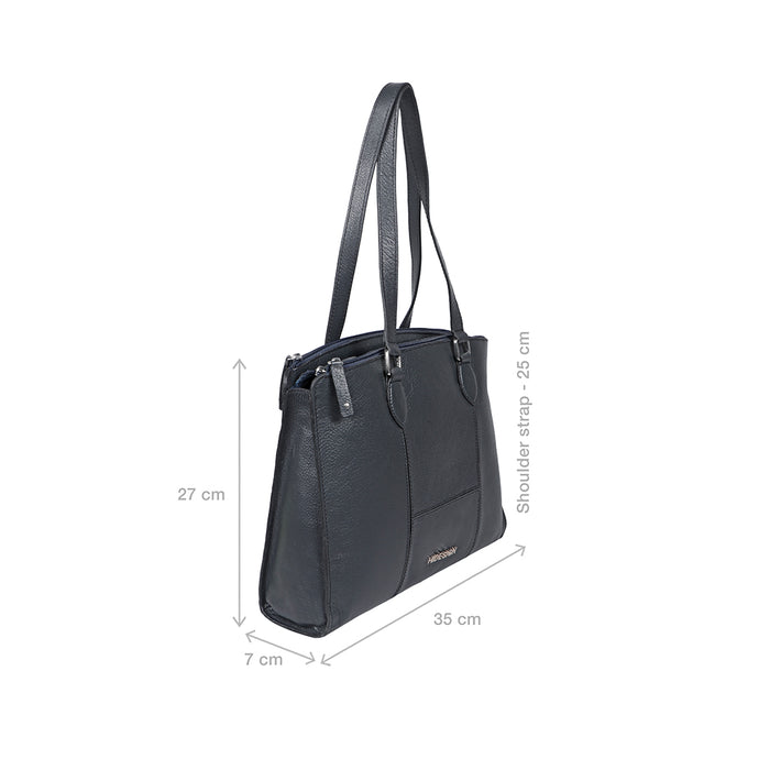 Hidesign OVAVE 03 TOTE BAG Blue