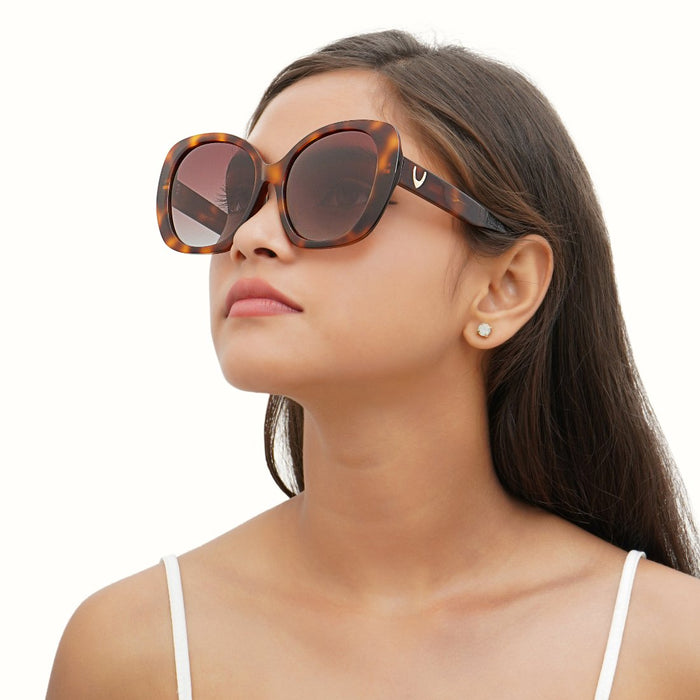 Hidesign PALMA BUTTERFLY SUNGLASS Brown