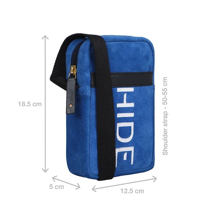 Hidesign PALO ALTO CROSSBODY Blue