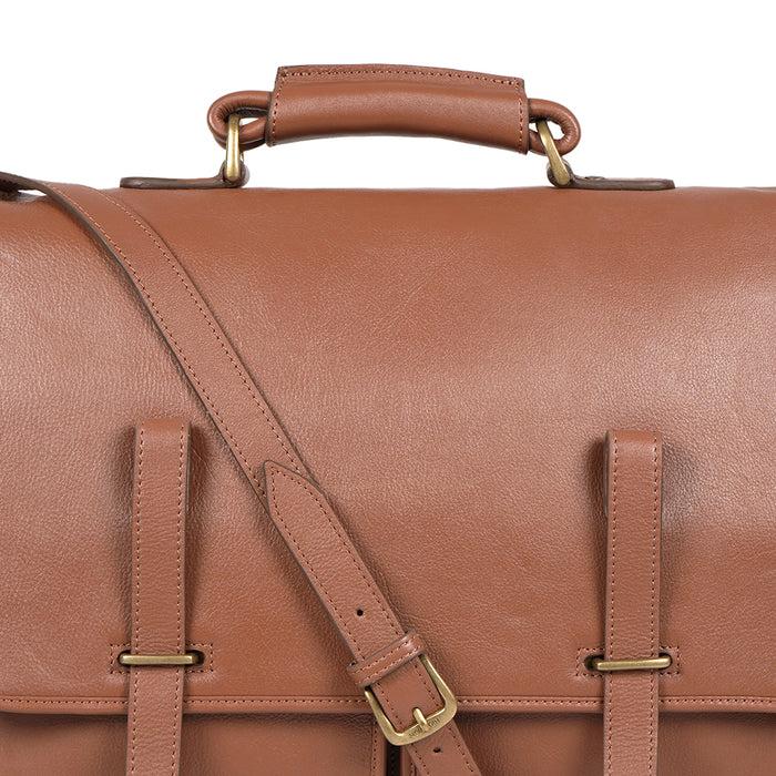 Hidesign PARMA BRIEFCASE Tan
