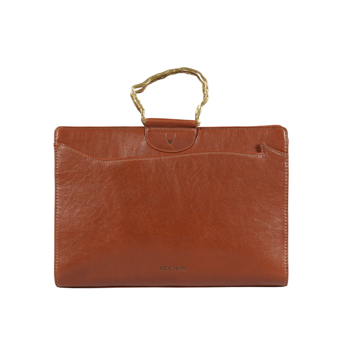 Hidesign PARROT 02 BRIEFCASE Tan