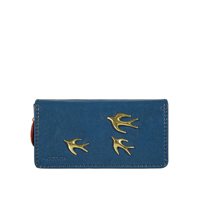 Hidesign PARROT W1 BIFOLD Blue