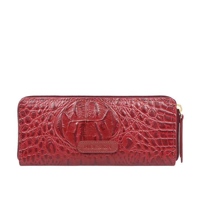 Hidesign PERU W1 ZIP AROUND WALLET Marsala