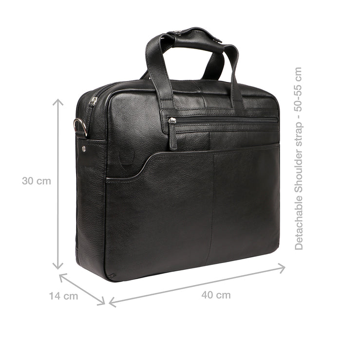 Hidesign PHAETON 01 BRIEFCASE Black