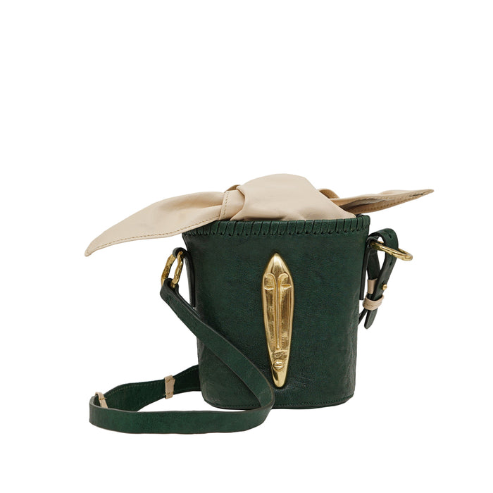 Hidesign PHARAOH 01 BUCKET BAG Green