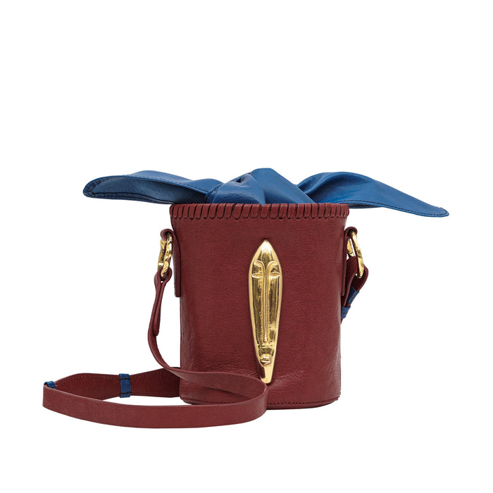 Hidesign PHARAOH 01 BUCKET BAG Red