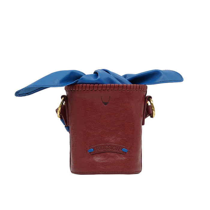 Hidesign PHARAOH 01 BUCKET BAG Red
