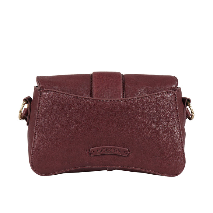 Hidesign PHARAOH 02 SHOULDER BAG Red