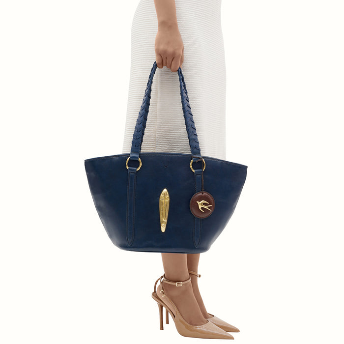 hidesign PHARAOH 05 TOTE BAG Blue