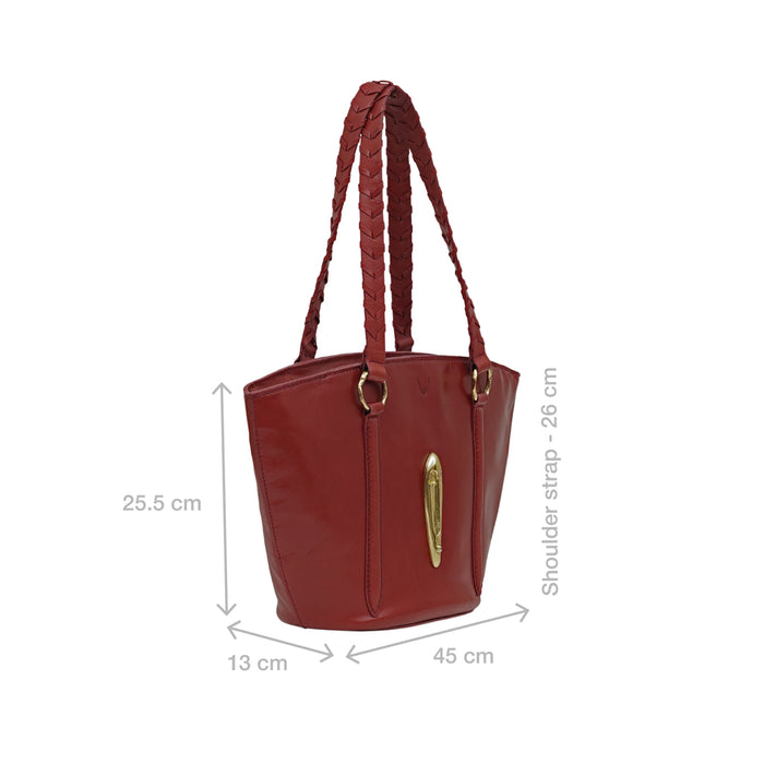 Hidesign PHARAOH 05 TOTE BAG Red